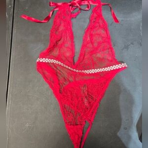 Victoria's Secret Scarlet Lace Lingerie